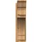 Ekena Millwork Merced Rough Sawn Traditional Outlooker, Western Red Cedar, 8"W x 30"D x 30"H OUT08X30X30MRC01RWR - alternate 3